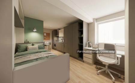 Luxury Studio Student flat to rent on Bassett Green Road, Southampton, SO16