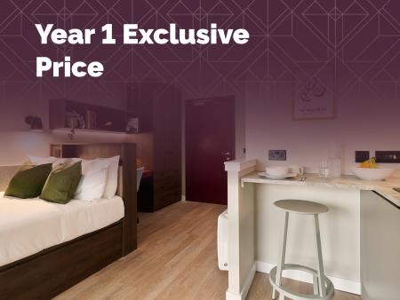 Classic Studio Student flat to rent on Swan Street, Glasgow, G4