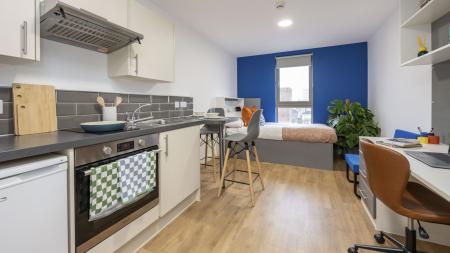 Silver Studio Student flat to rent on Kennedy Street, Glasgow, G4