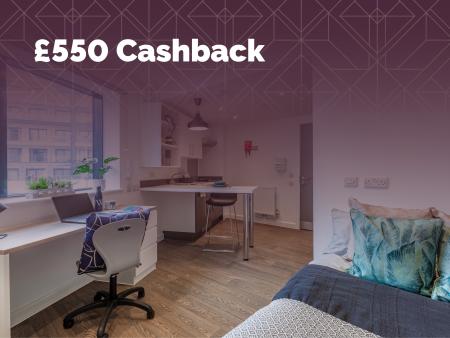 Classic Studio Student flat to rent on Notte Street, Plymouth, PL1