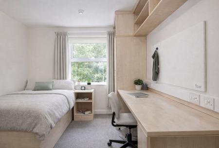 Small Ensuite 4 bed student flat to rent on Parham Road, Canterbury, CT1