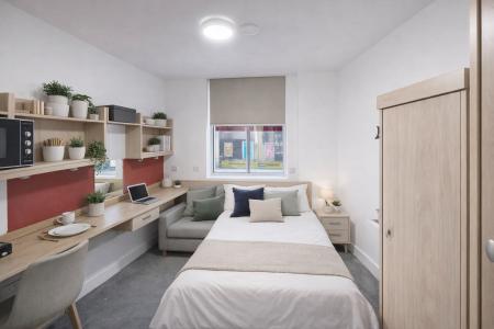 Single Studio Student flat to rent on Trinity Street, Coventry, CV1