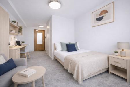 Classic Plus Studio Student flat to rent on Corporation Street, Coventry, CV1