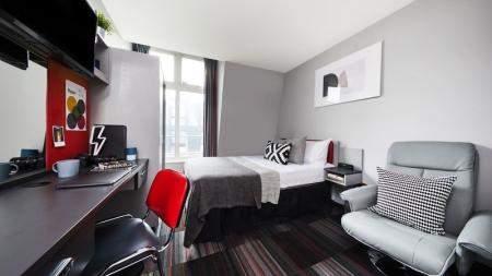 Single Studio Student flat to rent on Hertford Street, Coventry, CV1