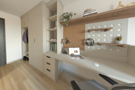 Gold Studio room