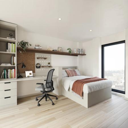 Platinum Plus Studio Student flat to rent on Between Towns Road, Oxford, OX43LX