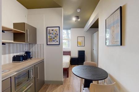 Studio Student flat to rent on Moorland Road, Leeds, LS6
