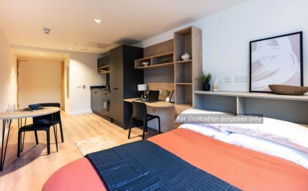Premium Studio Student flat to rent on Canongate, Edinburgh, EH8
