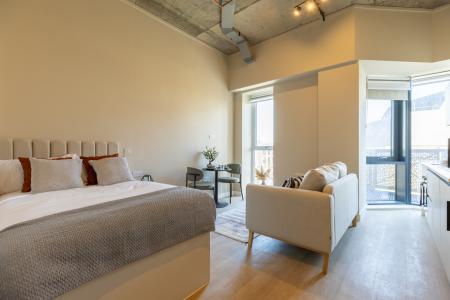 Nest Studio Apartment Student flat to rent on Fitzalan Place, Cardiff, CF24