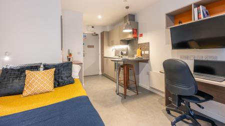 Standard Studio Student flat to rent on 13 - 19 Dean Street, Bristol, BS2