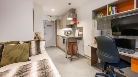 Classic Studio Student flat to rent on 13 - 19 Dean Street, Bristol, BS2