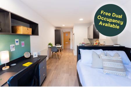 Bronze Studio Student flat to rent on Midland Road, Bath, BA1