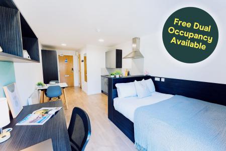 Silver Studio Student flat to rent on Midland Road, Bath, BA1