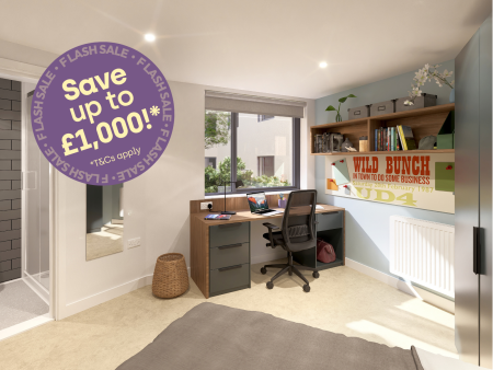 Premium En Suite 1 bed student flat to rent on Croft Court, 16 Stokes Croft, Bristol, BS1