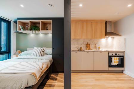 Premium Studio, Upper Tower Student flat to rent on Deansgate, Manchester, M3