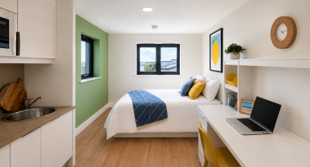 Gold Plus Studio Student flat to rent on Neal Drive, Cambridge, CB4