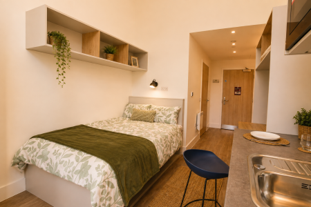 Studio Student flat to rent on St. Vincent Street, Glasgow, G2