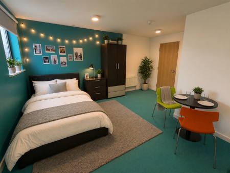 Premier Studio Student flat to rent on Greek Street, Liverpool, L3