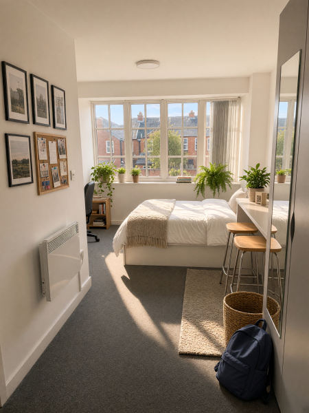 Deluxe Studio Student flat to rent on Tudor Road, Leicester, LE3