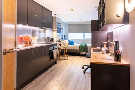 Standard Studio Student flat to rent on Therese House, 29-30 Glasshouse Yard, London, EC1A