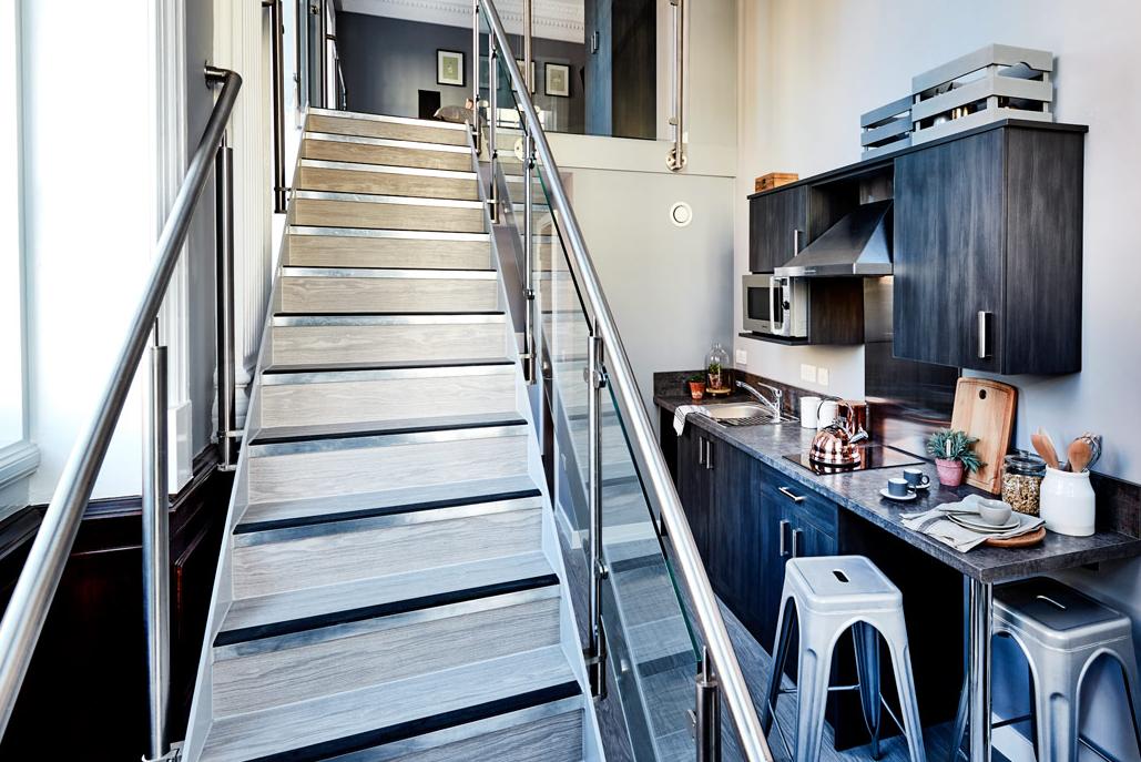 Mezzanine Apartment student 1 bed flat to rent on Market Street