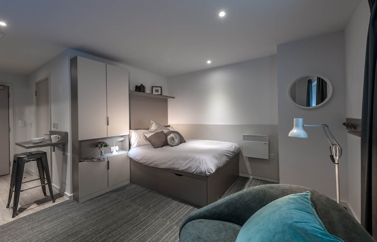 Platinum Studio student flat to rent on Pitt Street, Newcastle, NE4 5TH StuRents