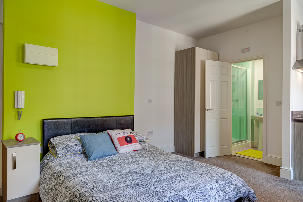 Studio Single Bed student flat to rent on Shakespeare Street