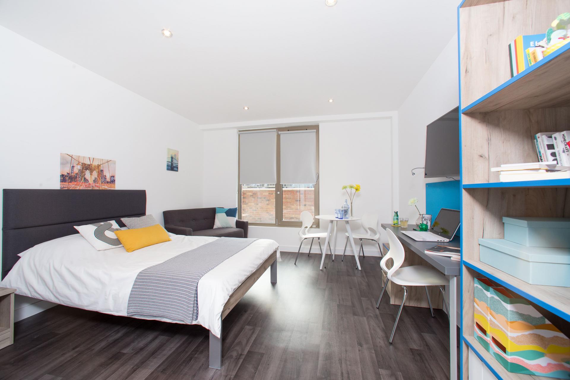 Standard Studio, Floors 24 student flat to rent on Trafford Street