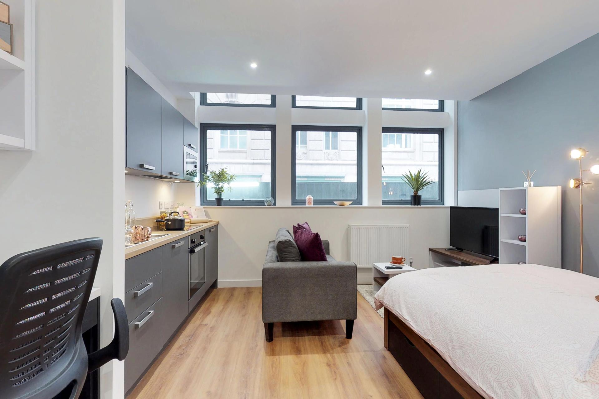 OneBedroom Apartment student 1 bed flat to rent on Water Street