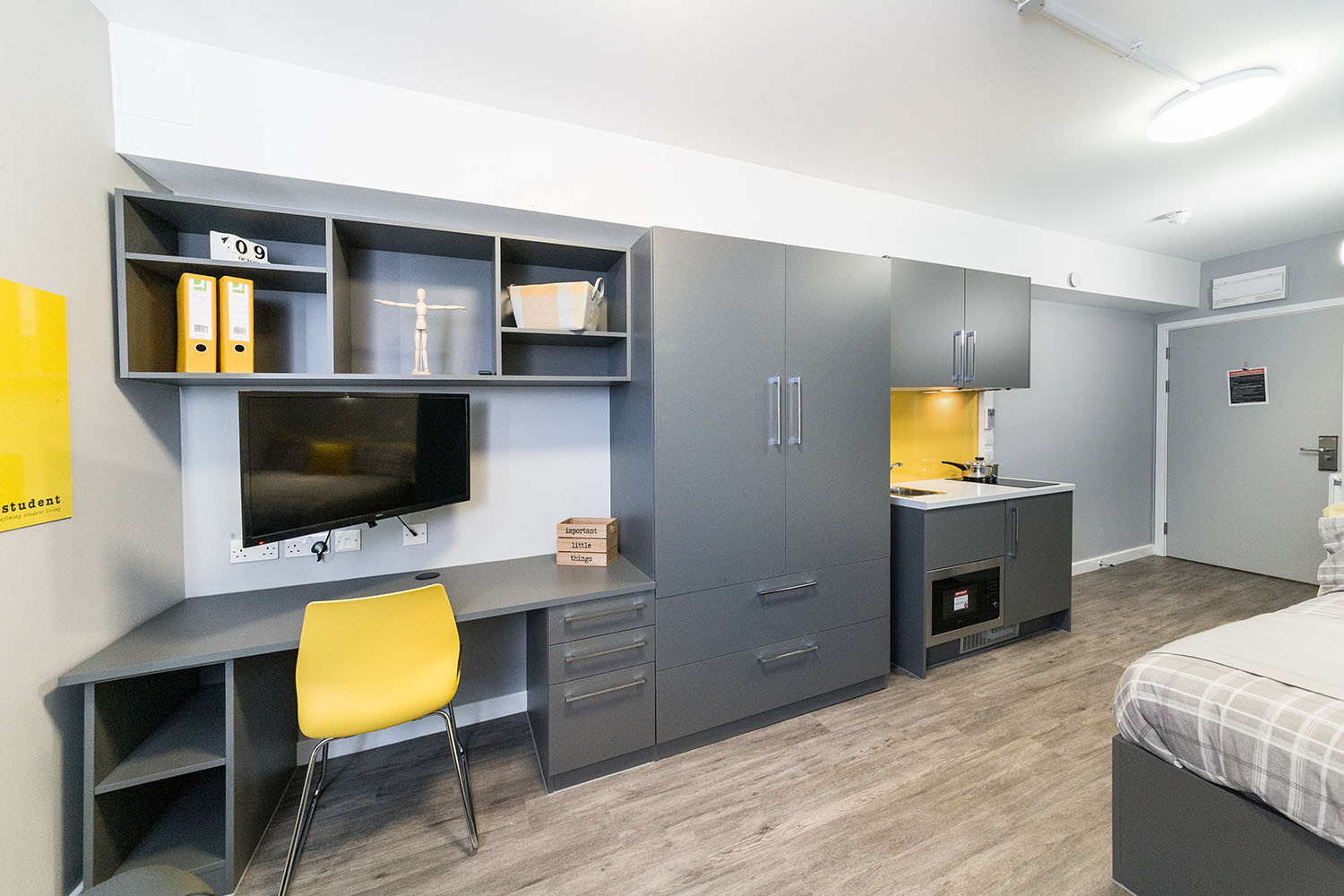 Deluxe Studio student flat to rent on Howard Street, Newcastle, NE1 2BW