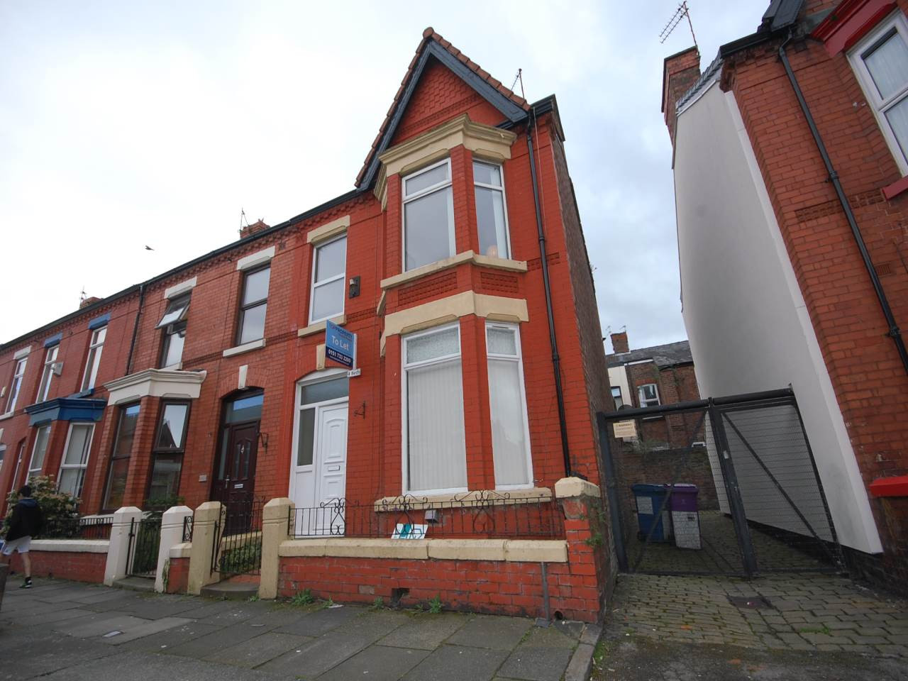 4 bed student house to rent on Granville Road, Liverpool, L15 2HR