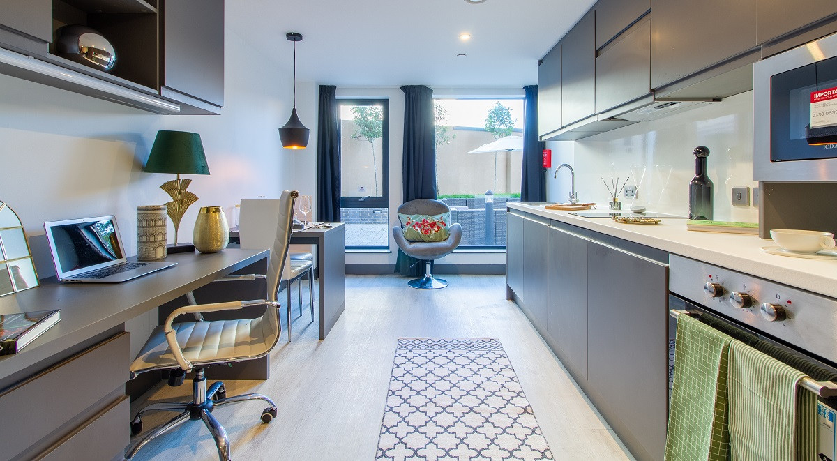 Deluxe Accessible Studio student flat to rent on Parkside, Coventry