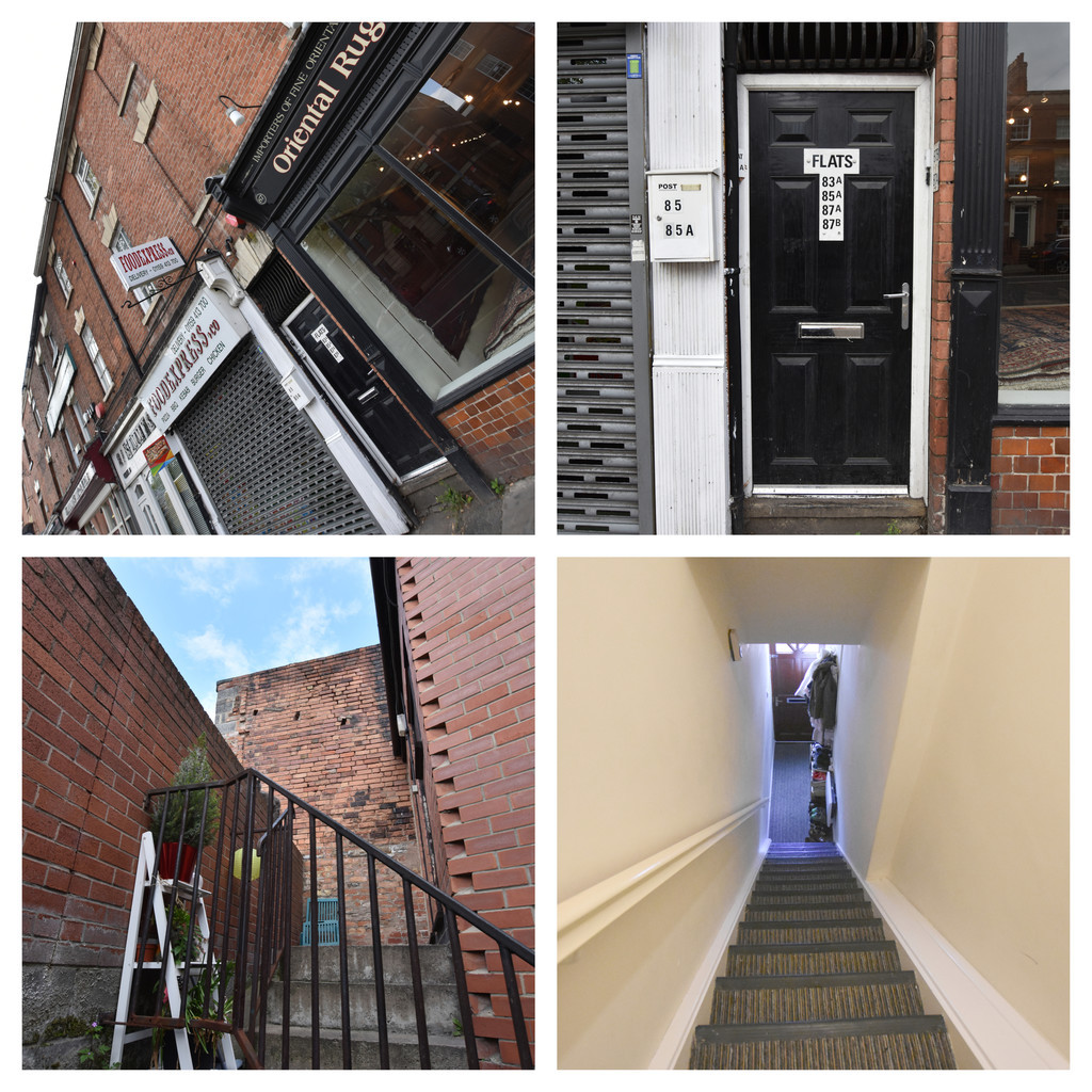 Student studio flat to rent on Mansfield Road, Nottingham, NG1 3FN