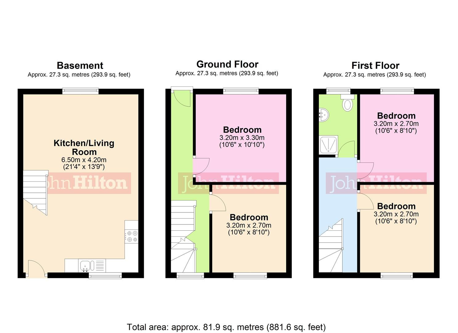 4 bed student house to rent on Franklin Street, Brighton, BN2 3AL