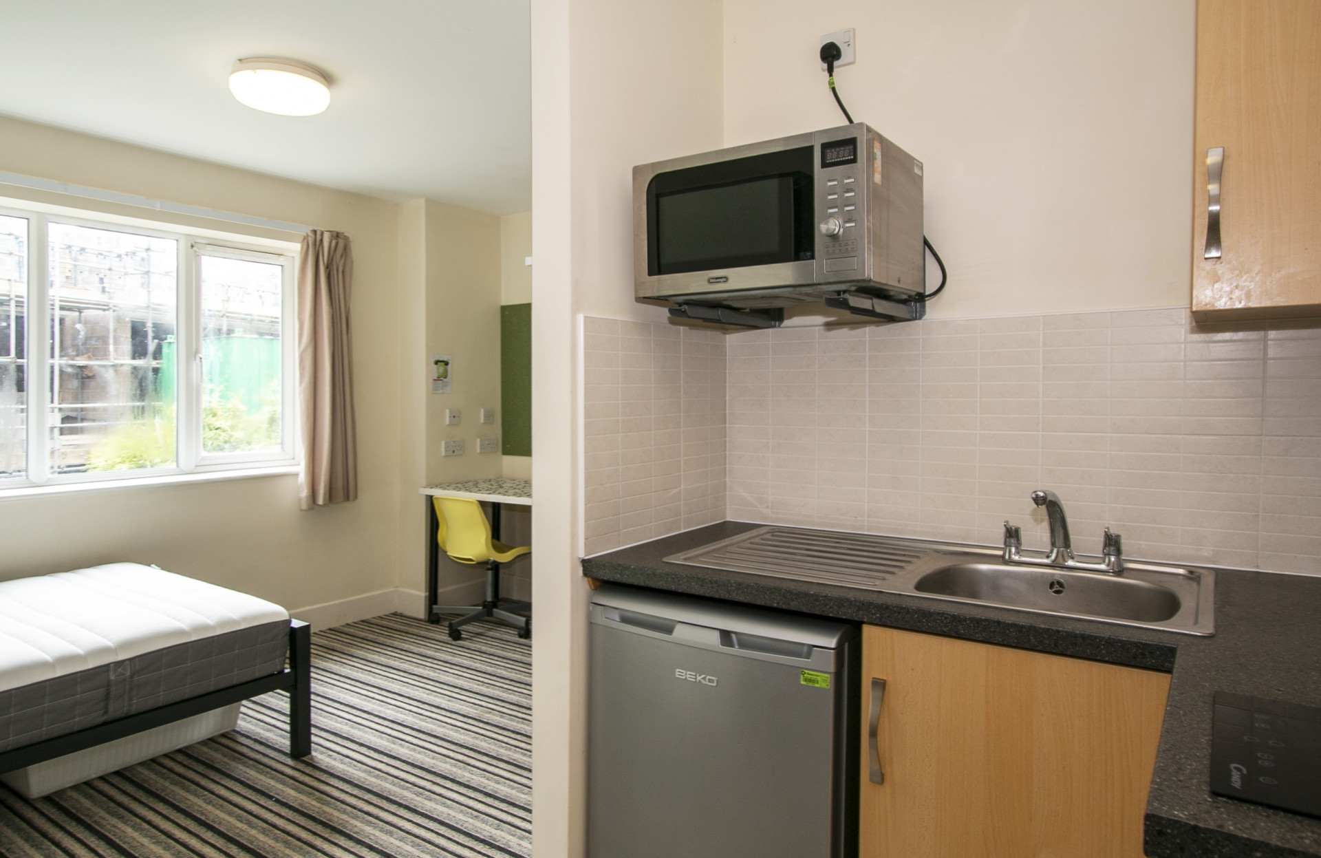 Studio student flat to rent on Wimborne Road, Bournemouth, BH9 2AH