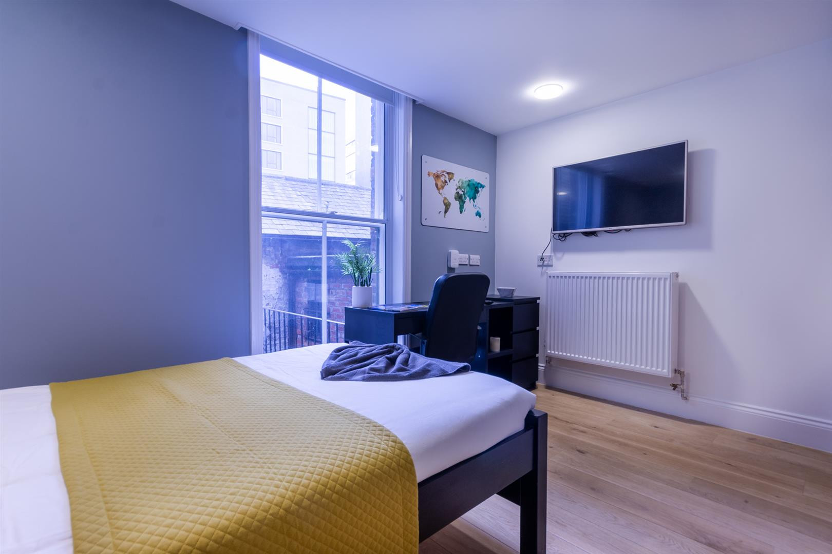 Student studio flat to rent on The Bruce Building, Newcastle, NE1 7RP
