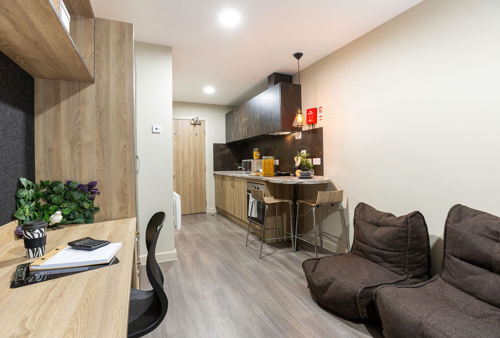 Premium Studio student flat to rent on Hinton Road, Bournemouth, BH1