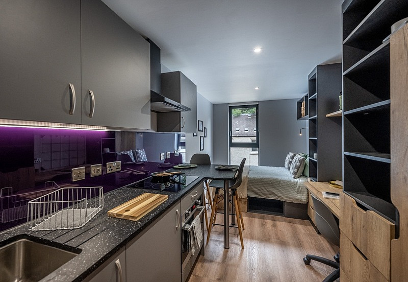 Classic Studio student flat to rent on Dumbarton Road, Stirling, FK8