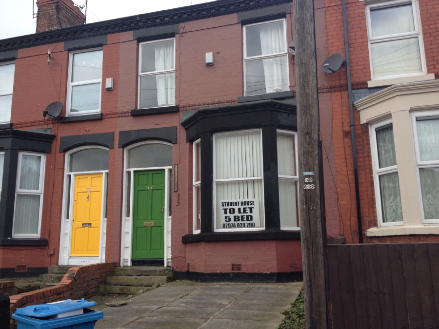 5 bed student house to rent on Bagot Street, Liverpool, L15 2HA StuRents