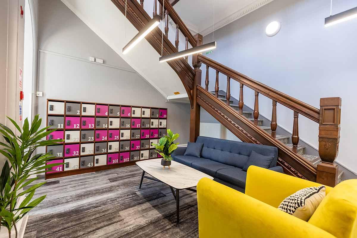 Reception area