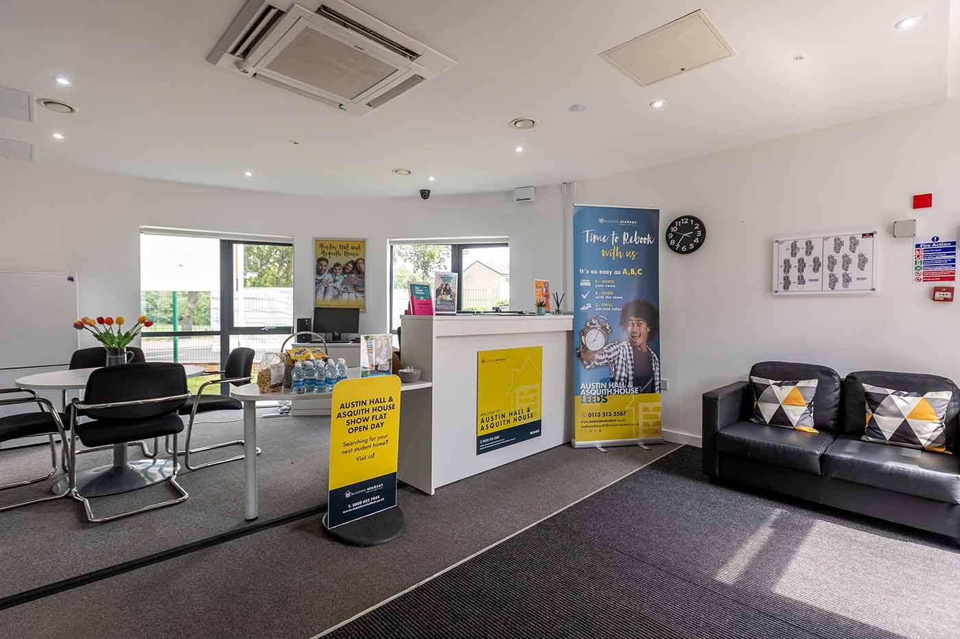 Reception office