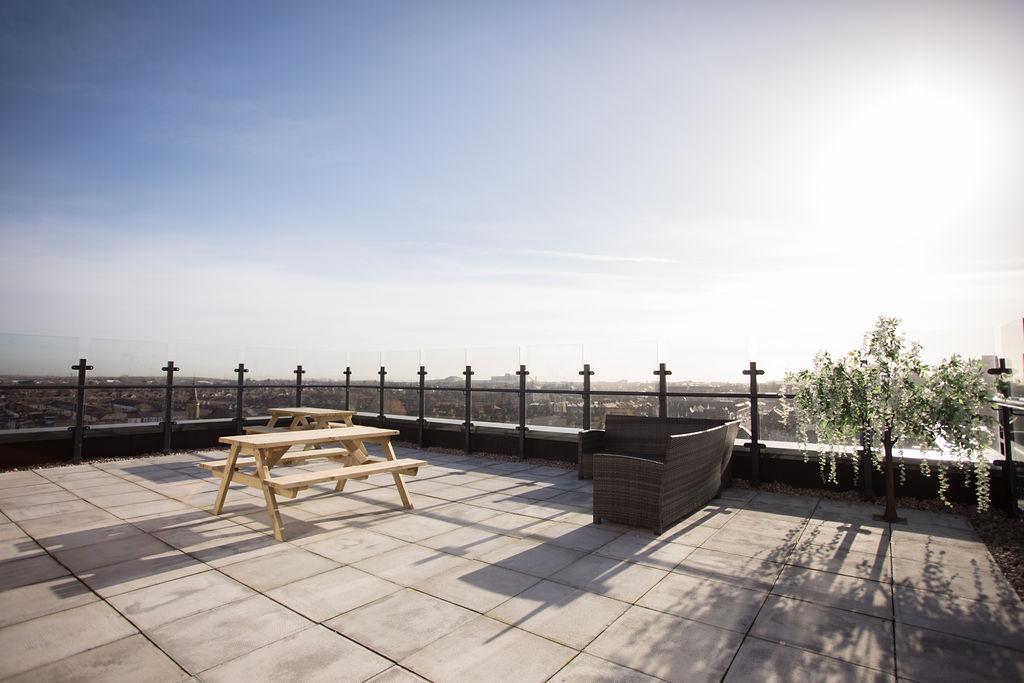 Roof top terrace