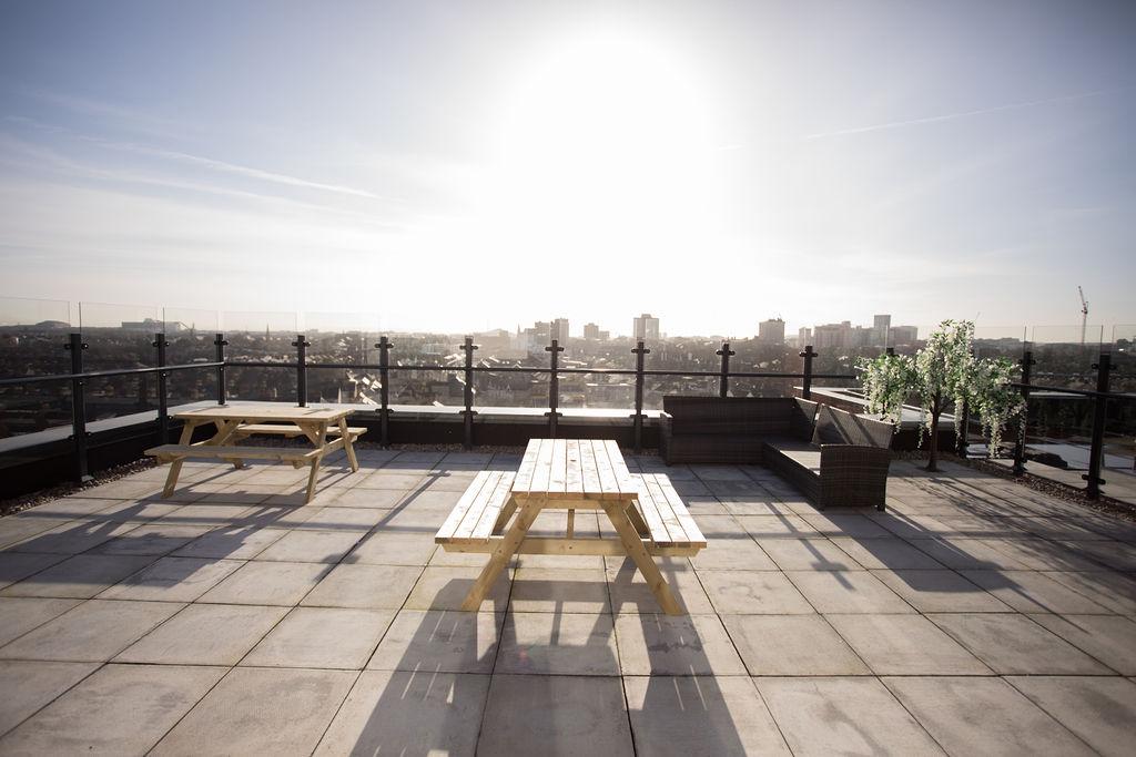 Roof top terrace