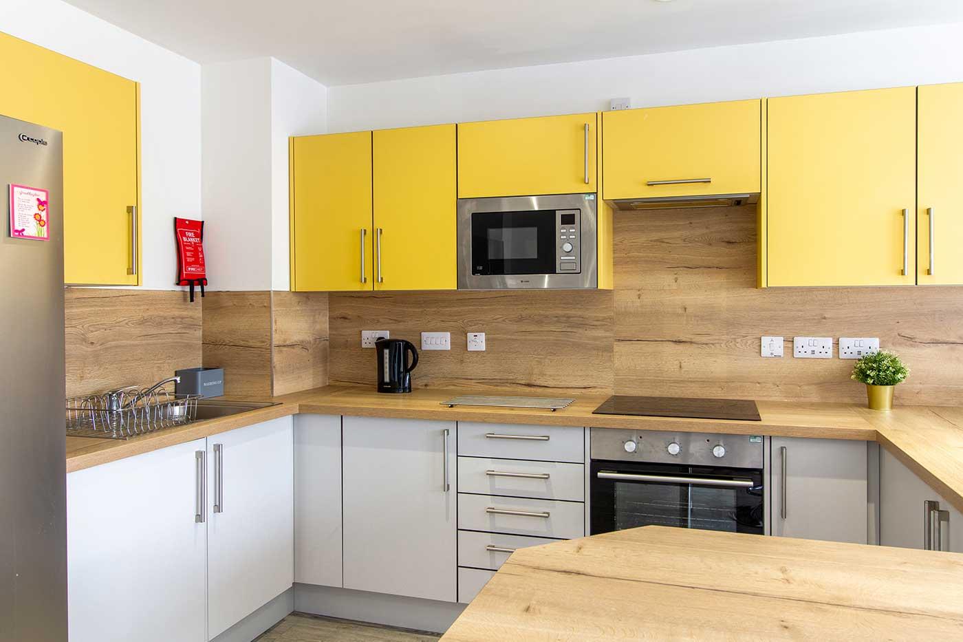 Shared kitchen area