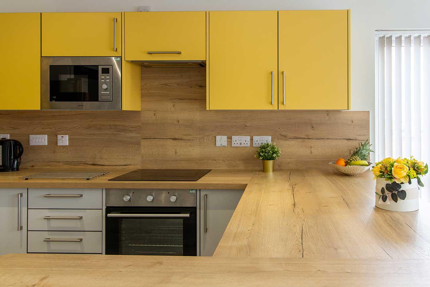 Shared kitchen area