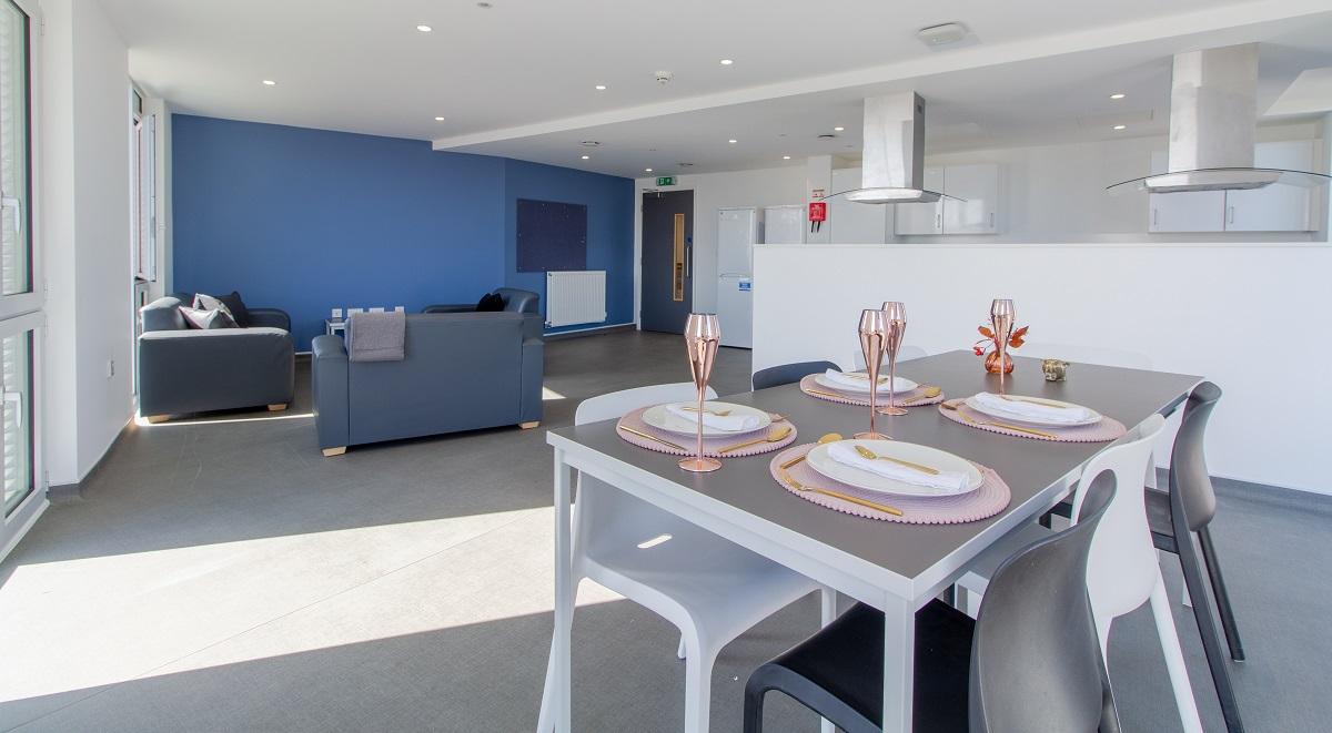 Shared kitchen area