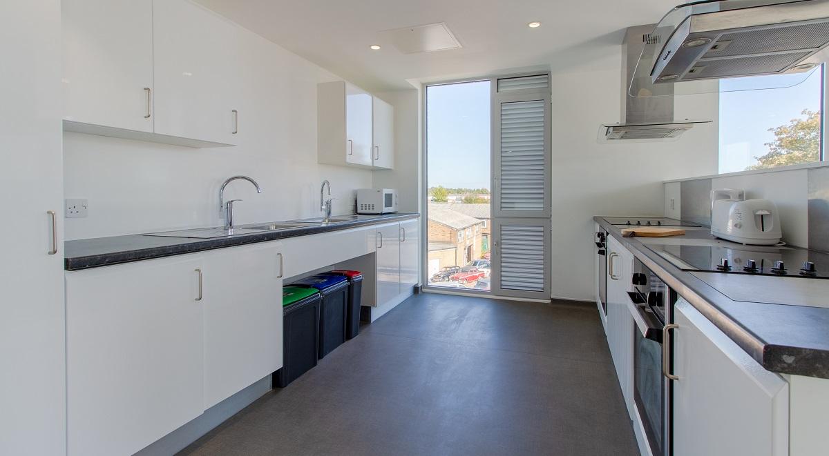 Shared kitchen area