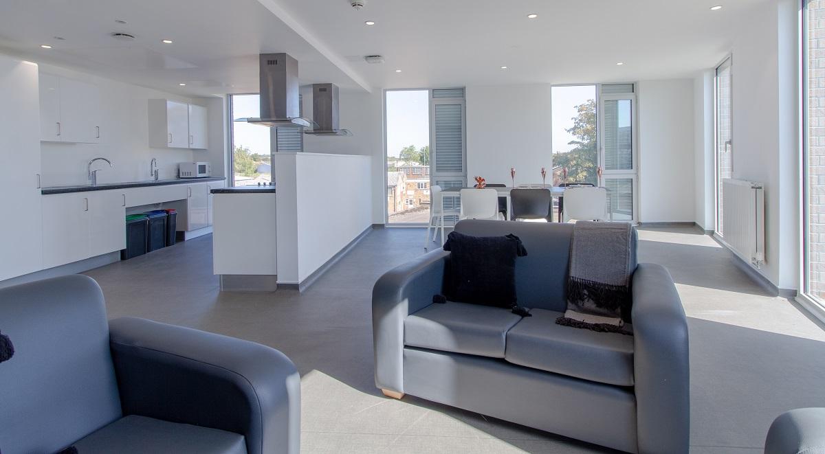 Shared kitchen area