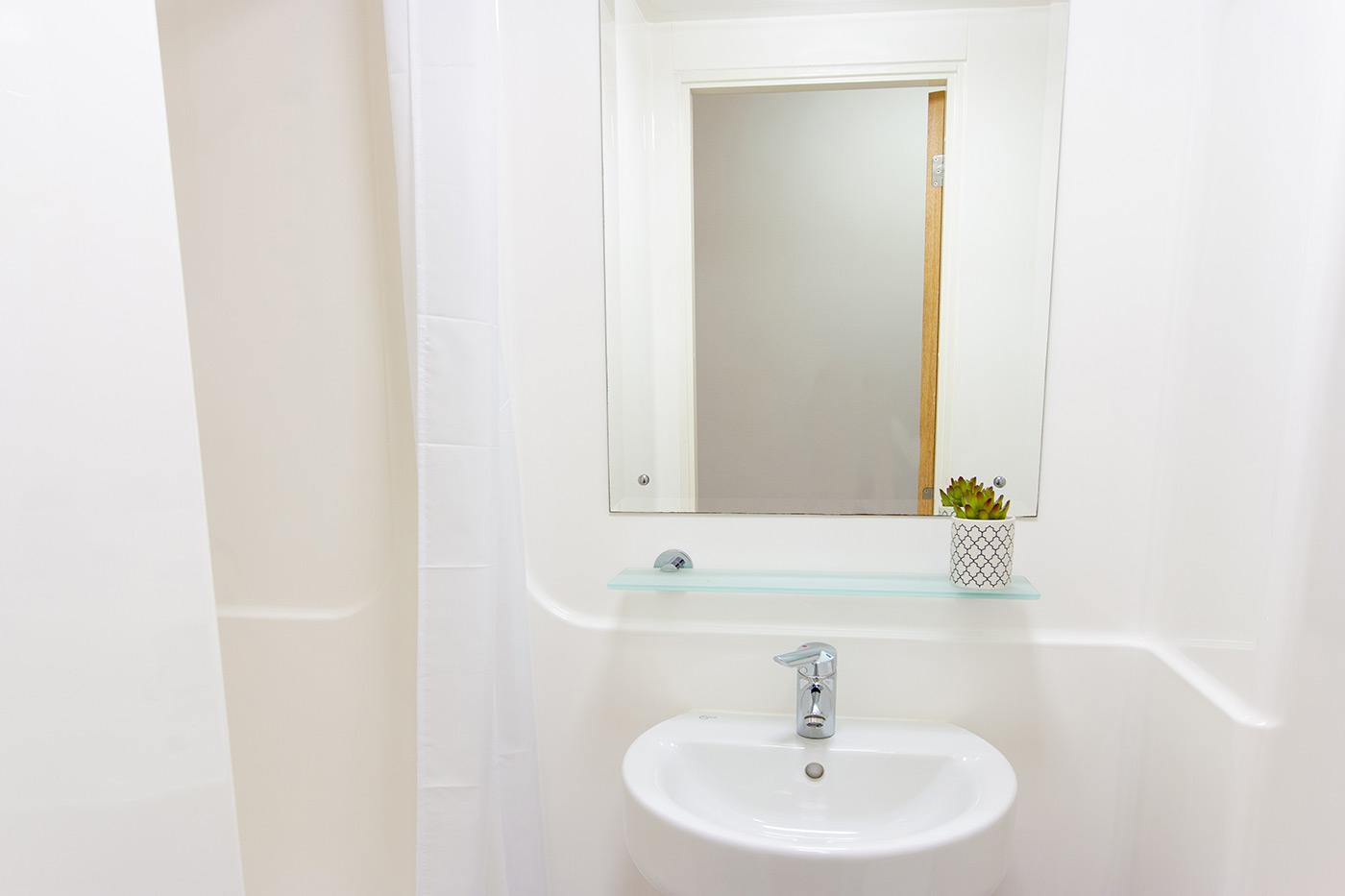 Silver Ensuite bathroom