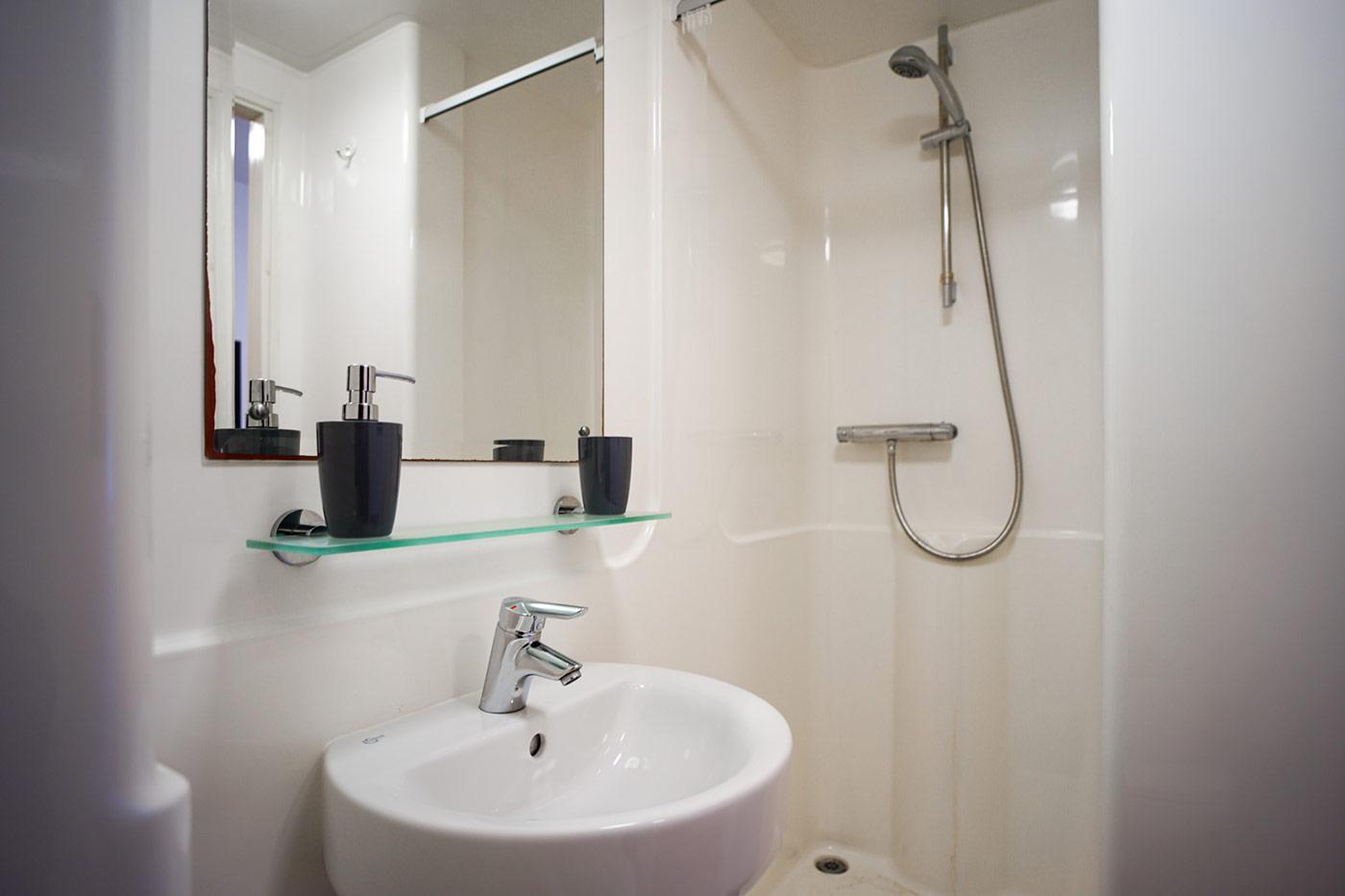 Gold Ensuite bathroom